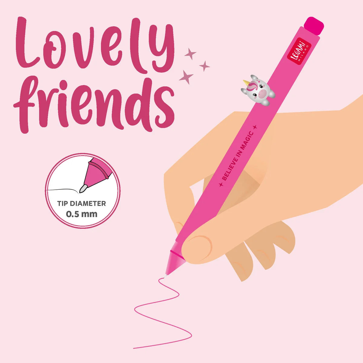 Legami Gelstift Lovely Friends - Einhorn