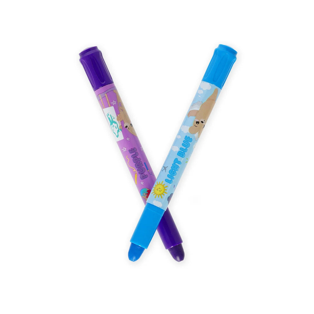 Legami Set mit 12 Twist-up-Wachsstiften - Teddy Friends