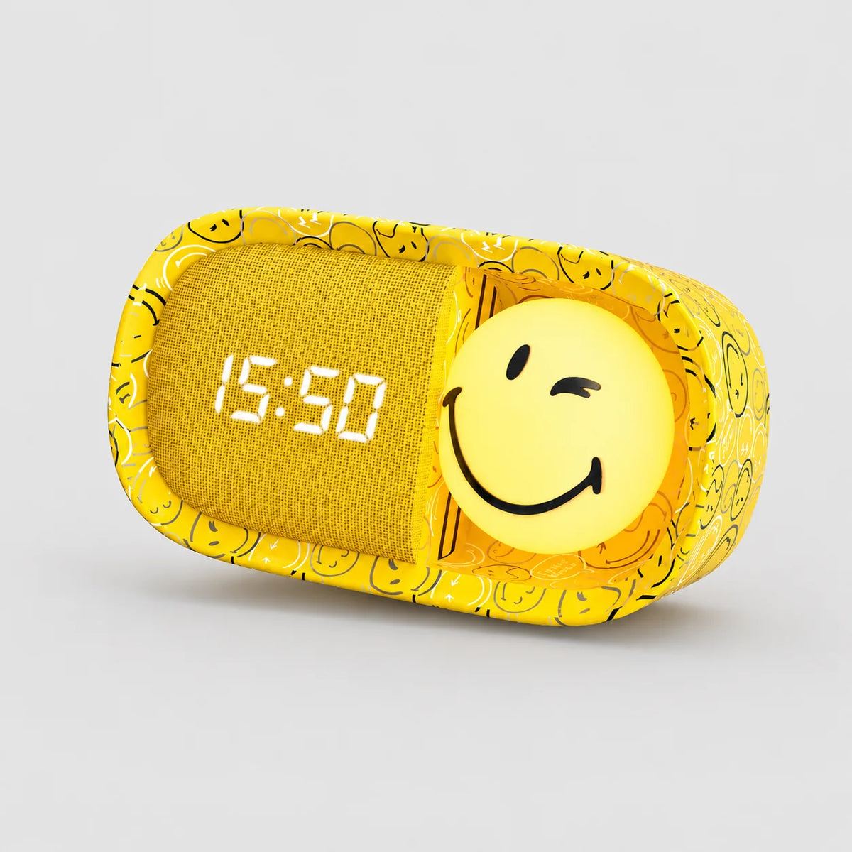 MOB Nachtlichtwecker Smiley - Gelb