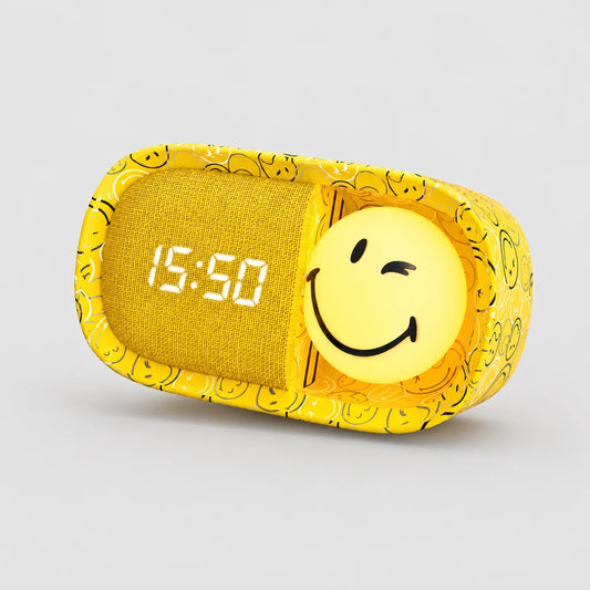 MOB Nachtlichtwecker Smiley - Gelb