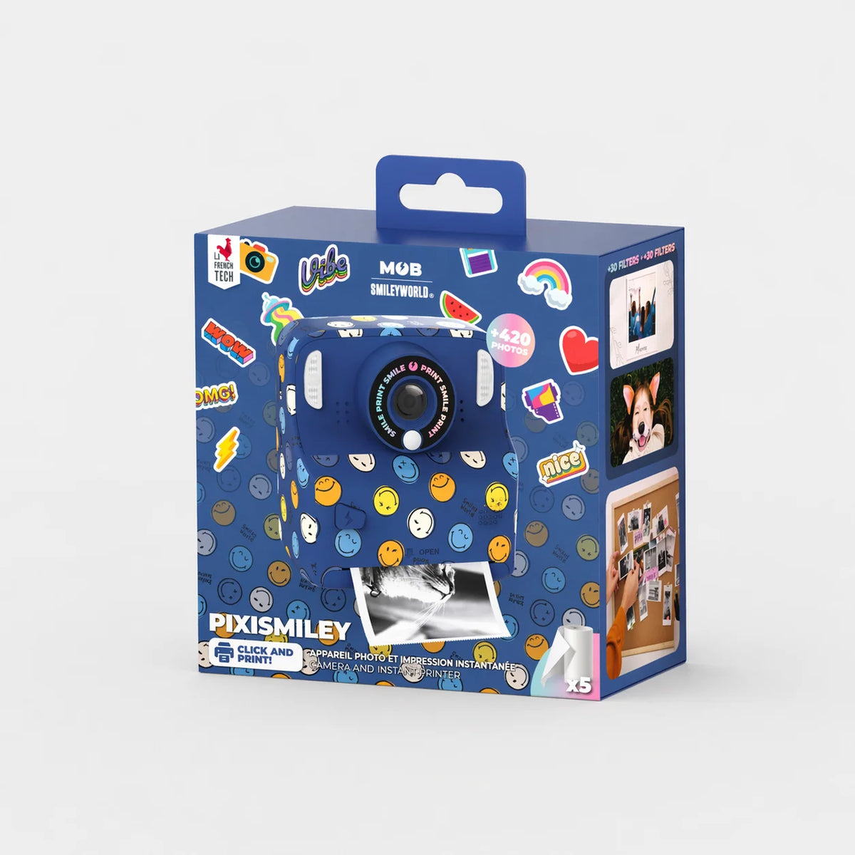 MOB Kamera PIXISMILEY - Blau
