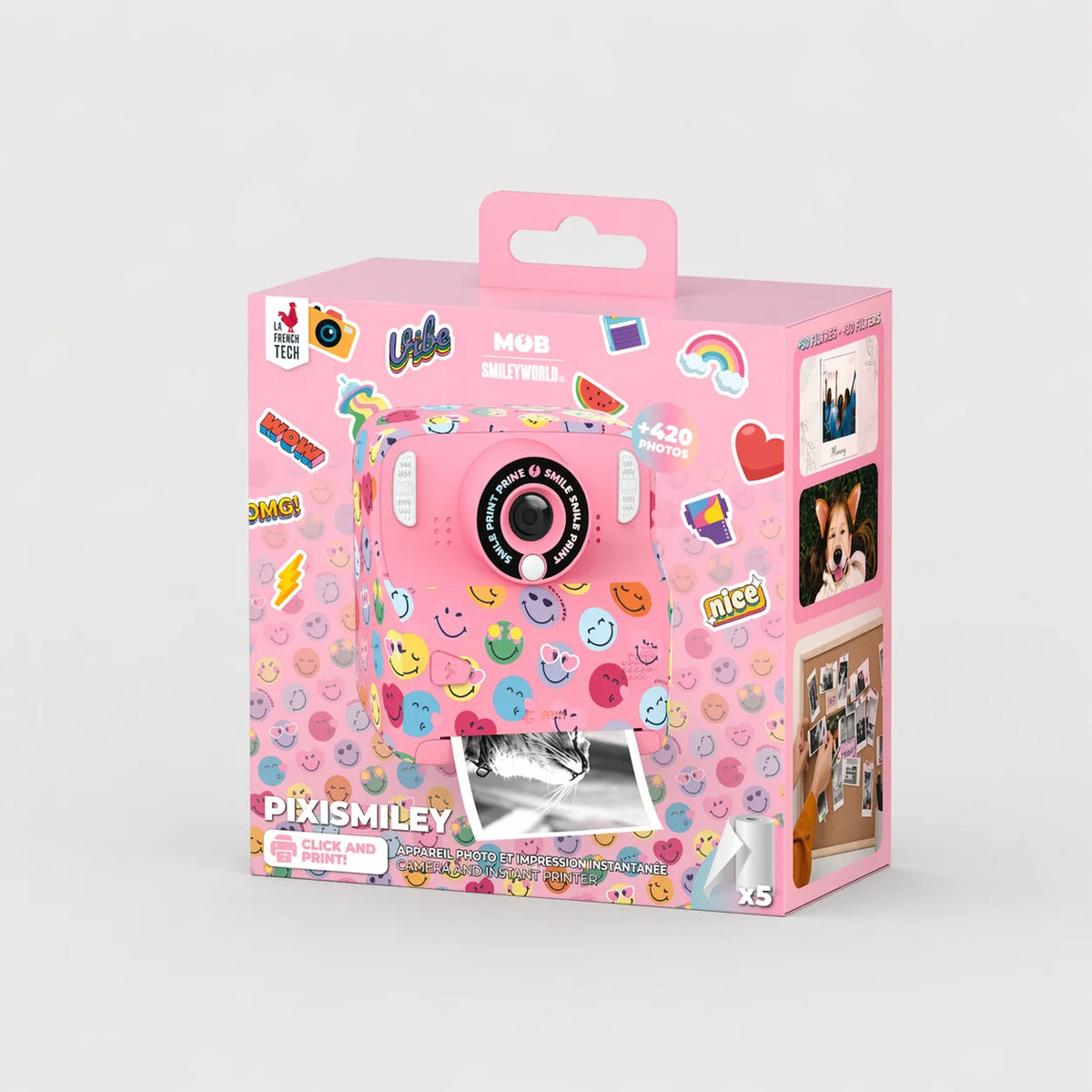 MOB Kamera PIXISMILEY - Rosa
