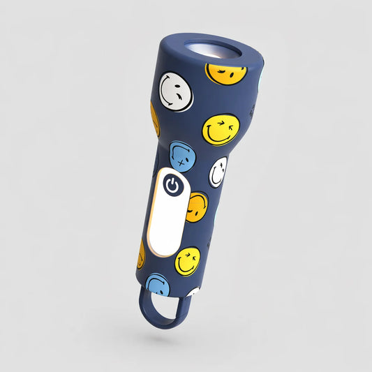 MOB Taschenlampe Smiley - Blau