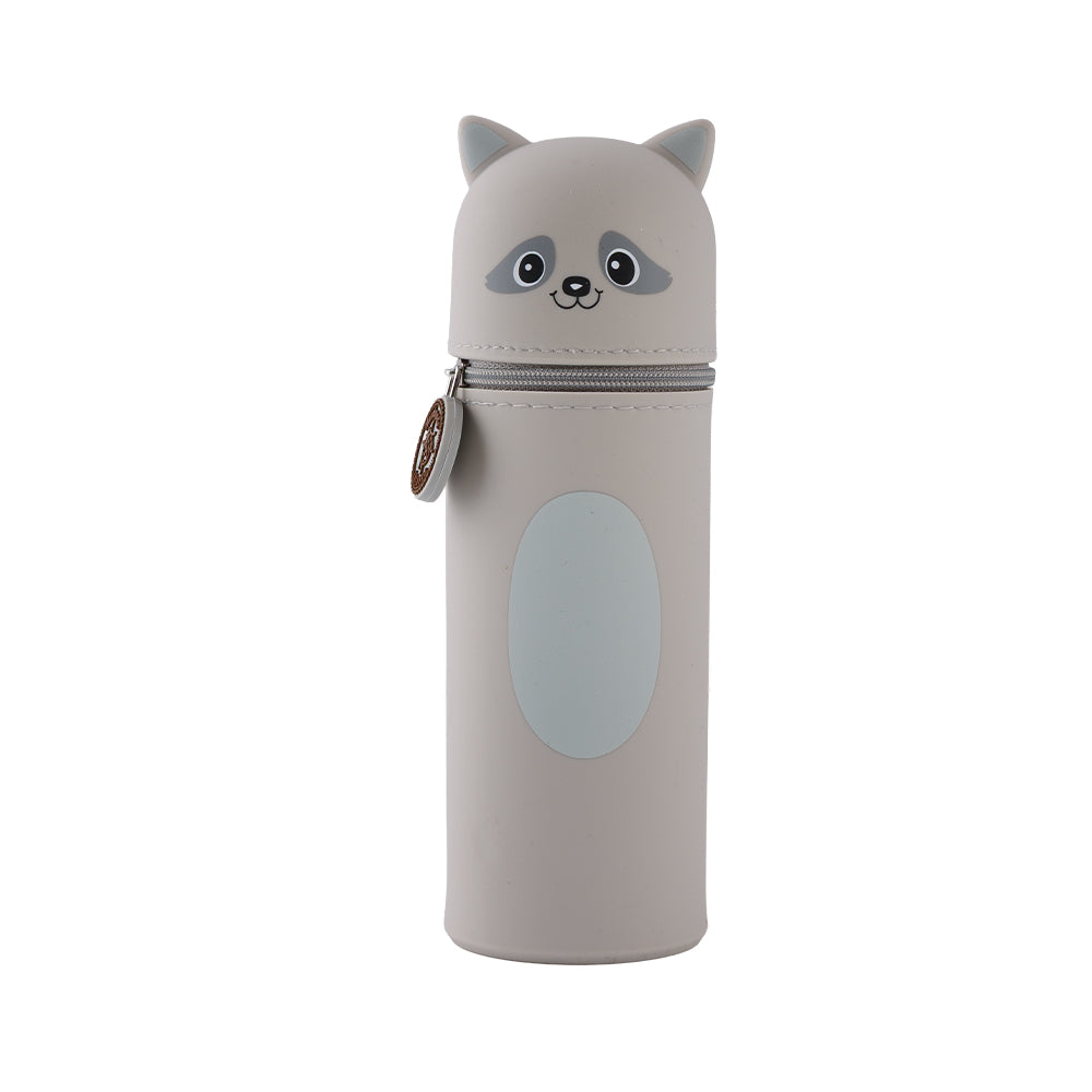 Lulubug Lustiges Tiermäppchen aus Silikon Waschbär „Coony“