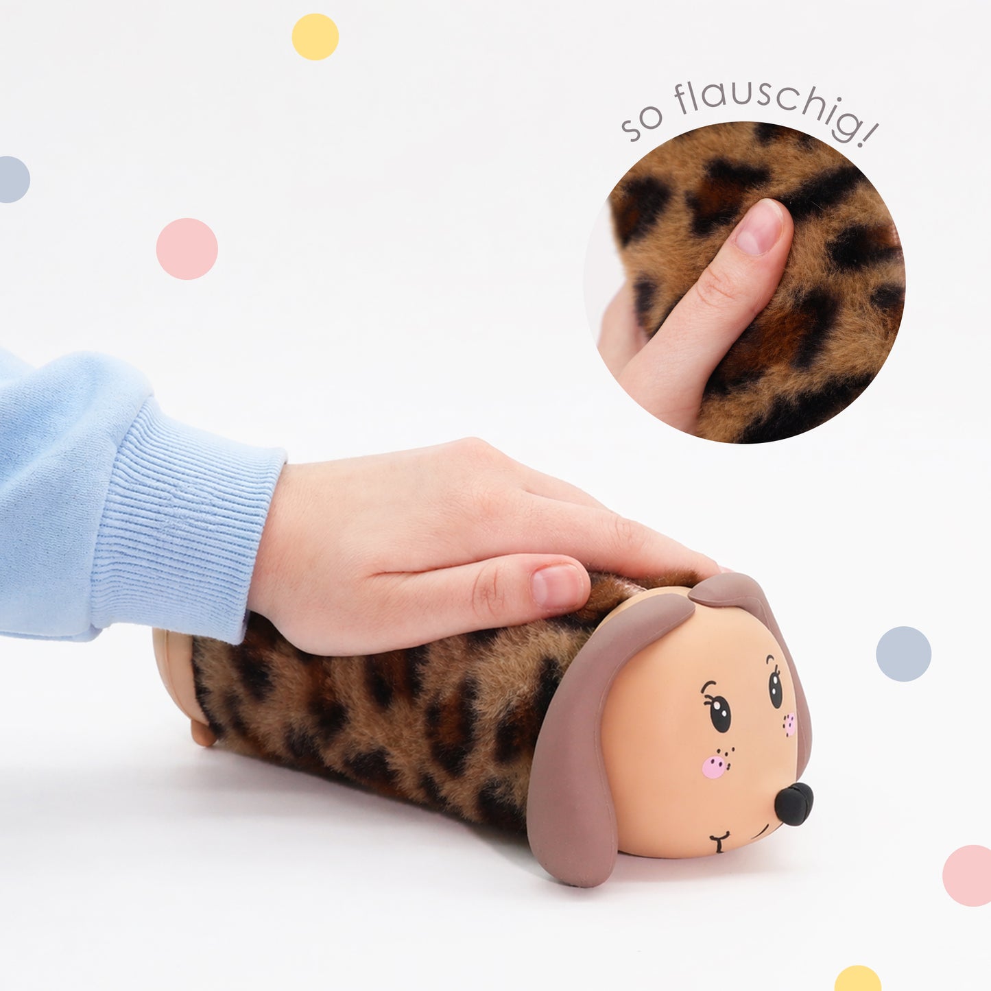 Lulubug Stiftemäppchen Dackel Fritzi - Leo