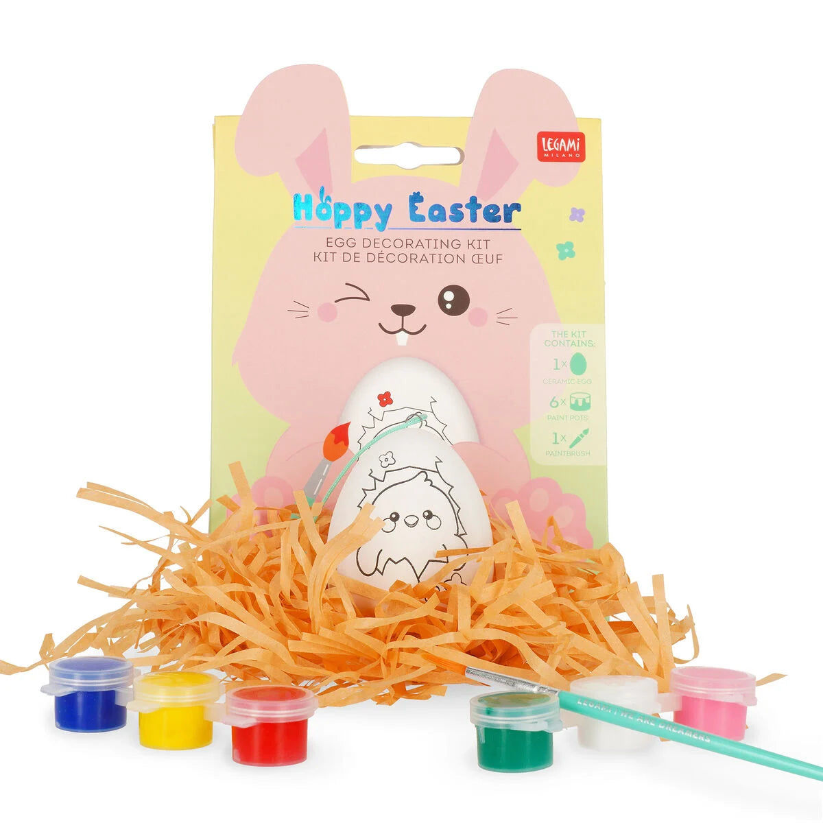 Legami Eier-Dekorations-Kit - Hoppy Easter