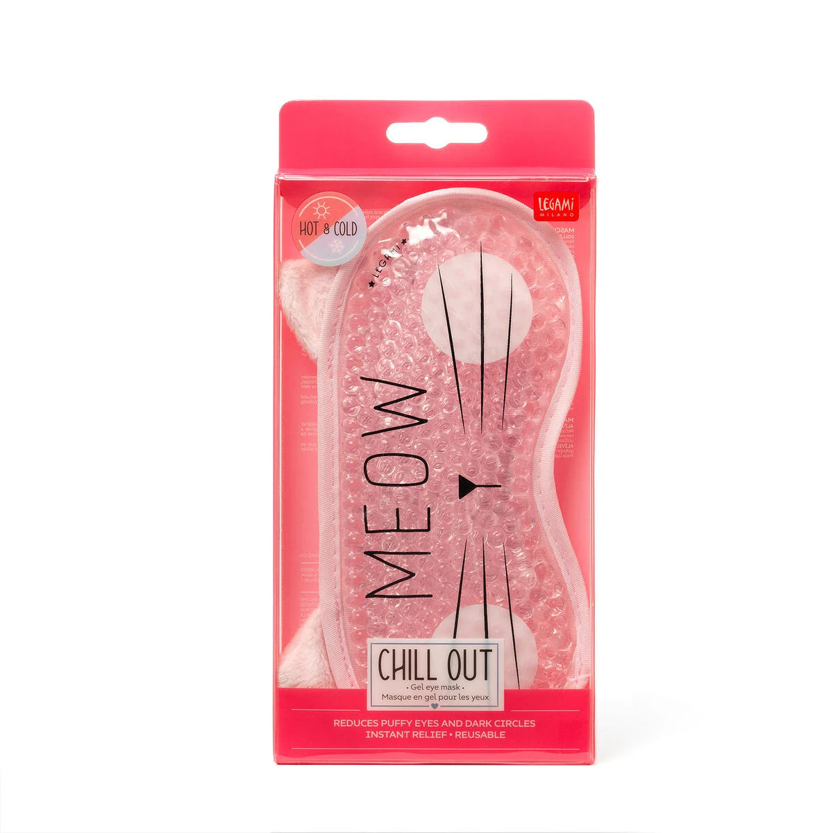 Legami Kitty Gel Augenmaske - Chill Out