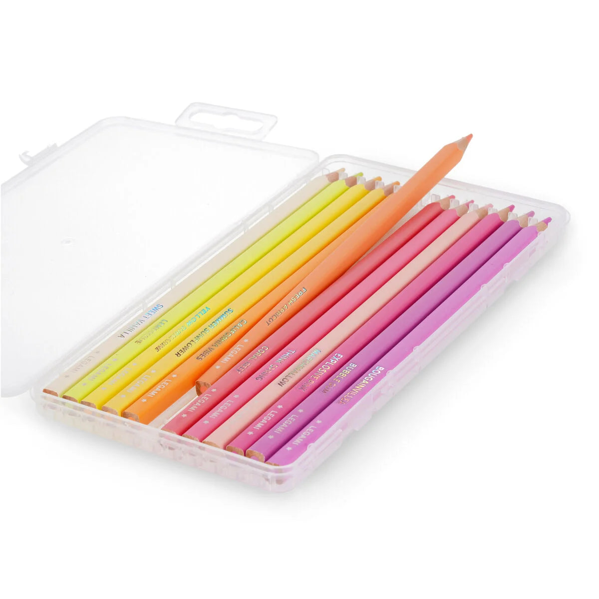 Legami Set mit 12 Buntstiften in Sunset Palette - Live Colorfully