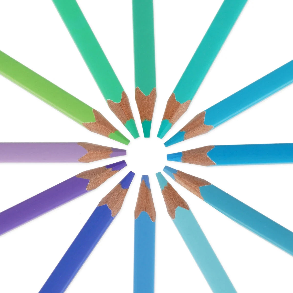 Legami Set mit 12 Buntstiften in Ocean Palette - Live Colorfully