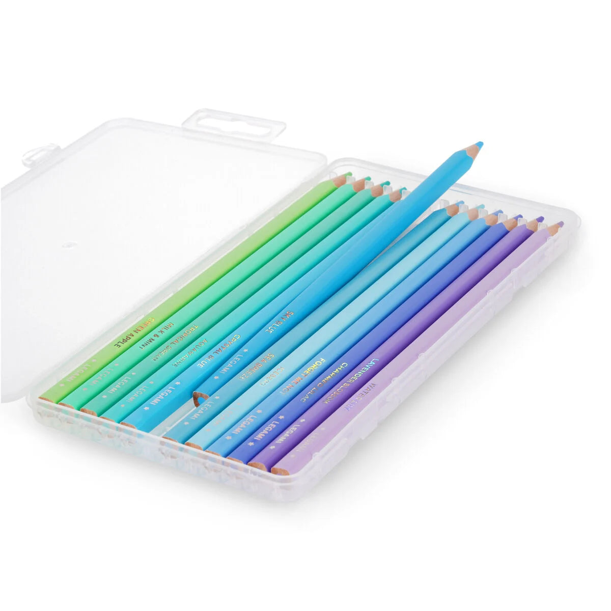 Legami Set mit 12 Buntstiften in Ocean Palette - Live Colorfully
