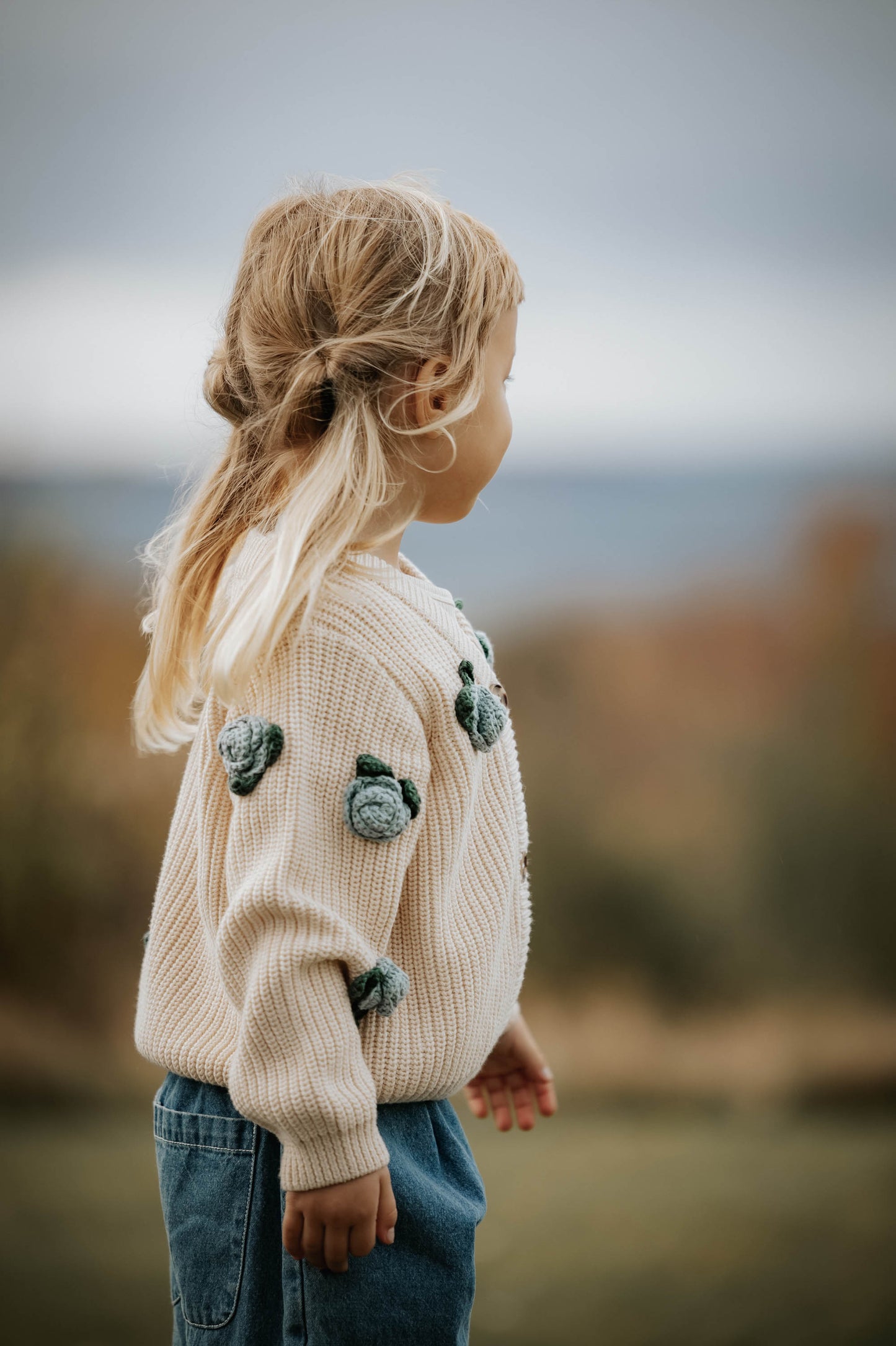 Fliink Cool Flower Strickjacke