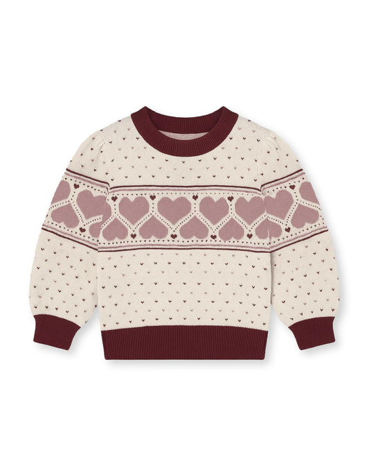 Fliink Herz Pullover