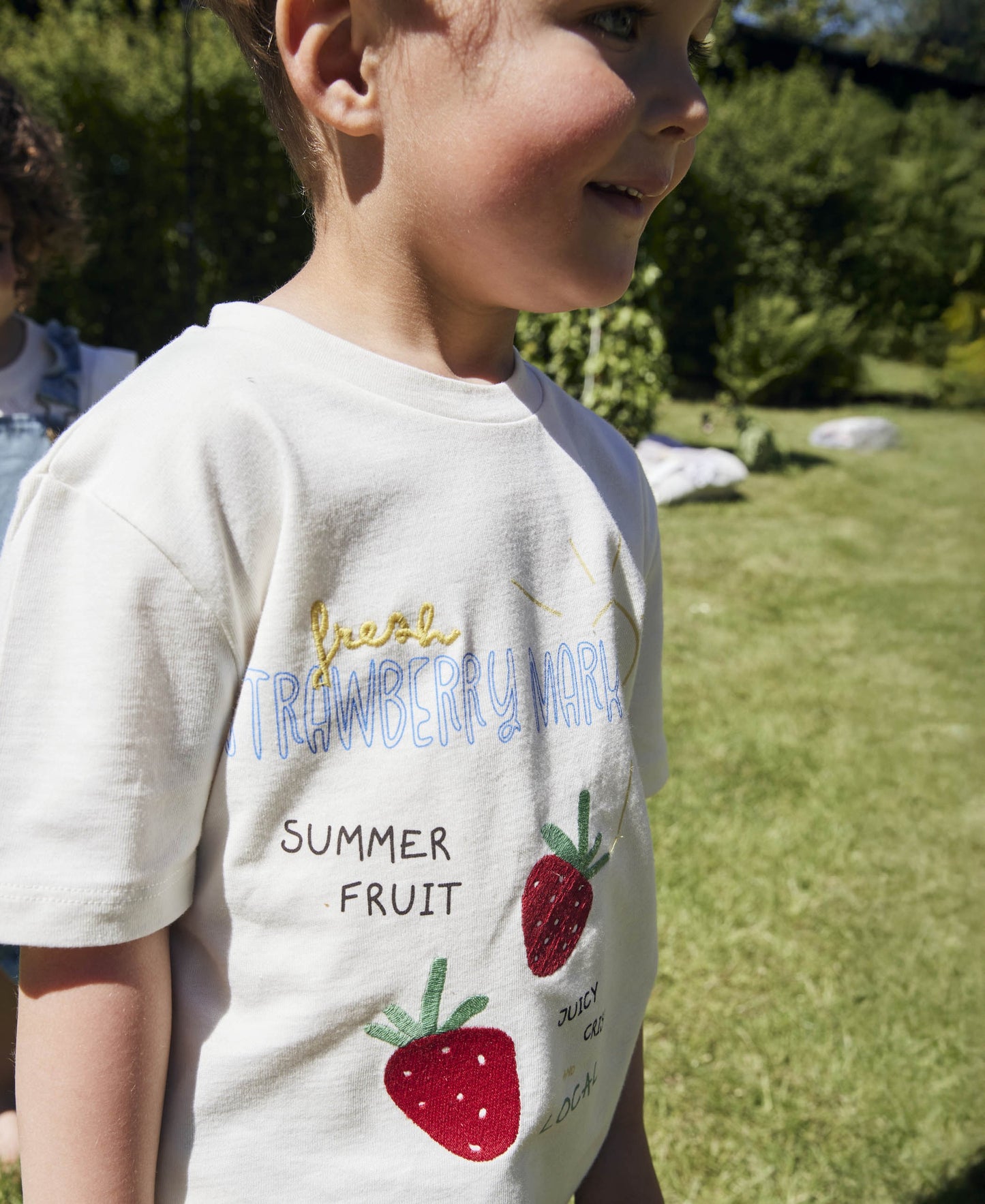 Fliink Sommer Erdbeer T-Shirt