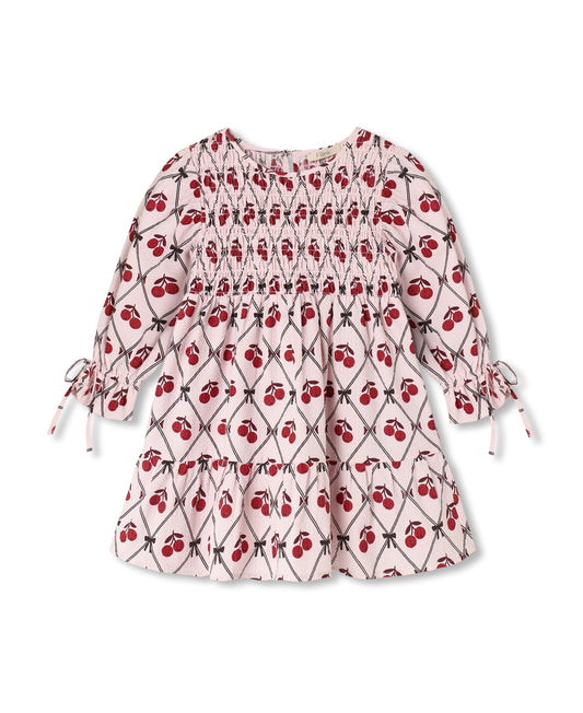 Fliink Winter Glitter Berry Kleid
