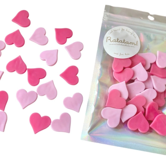 Ratatam! Bike Accessories Herzen pink