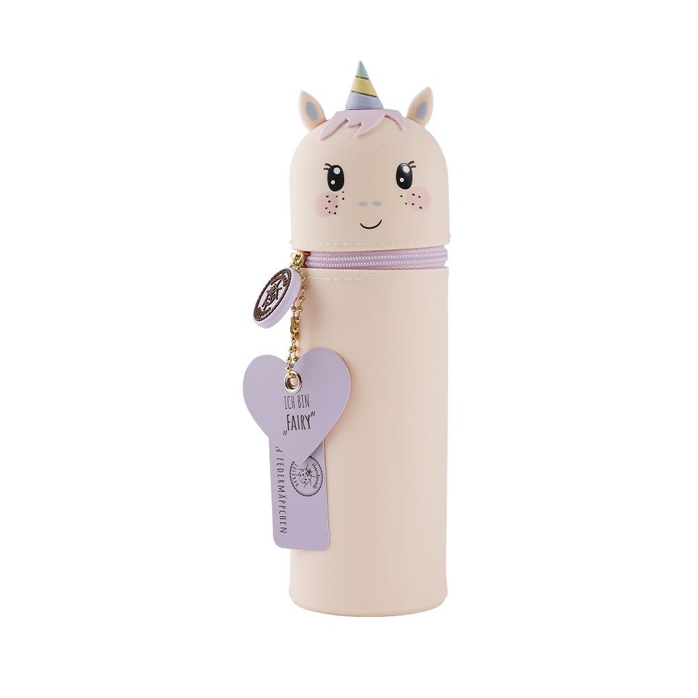 Lulubug Lustiges Tiermäppchen aus Silikon Einhorn „Fairy“