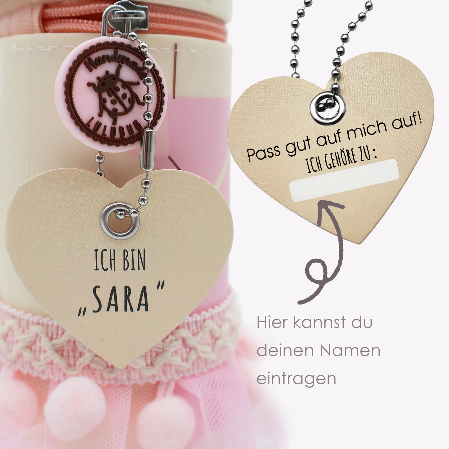 Lulubug Lustiges Mäppchen aus Silikon Fee Sara