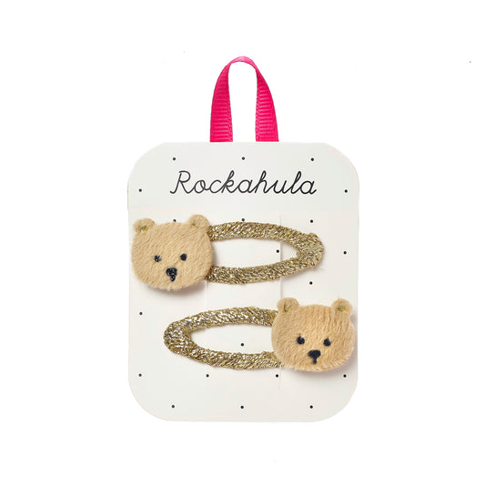 Rockahula Teddybären Haarspangen