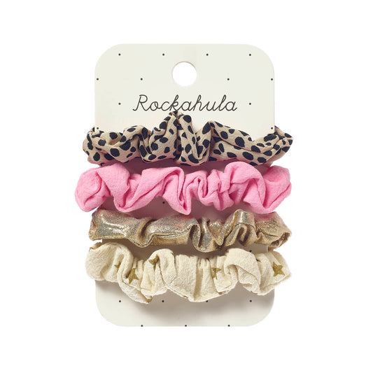 Rockahula Leopard Scrunchie Set