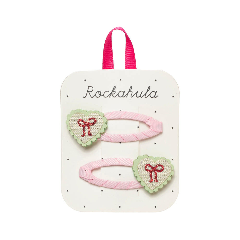 Rockahula Sweet Heart Bow Haarspangen