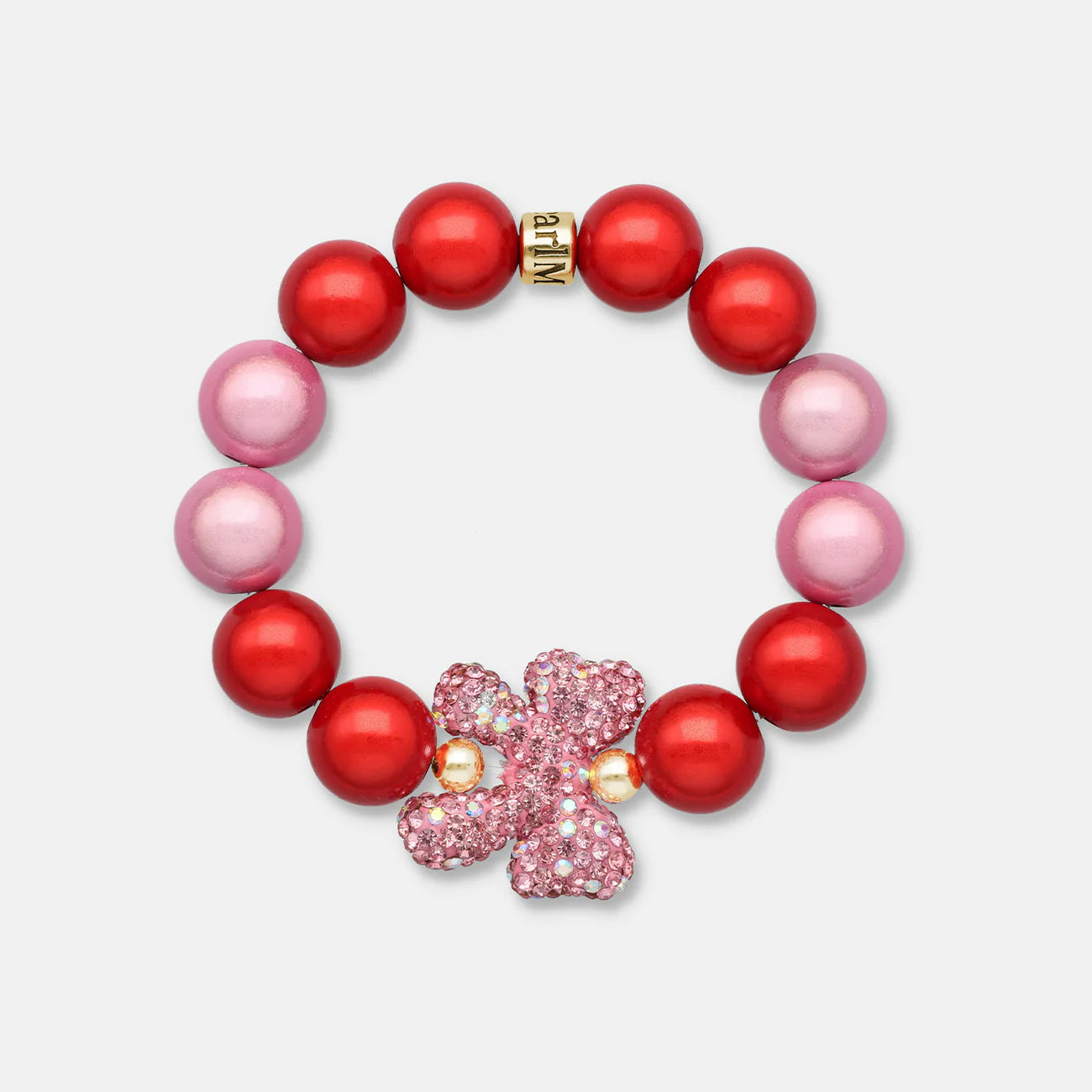 Magic Pearl - Perlenarmband Heartbeat - Crystal Edition