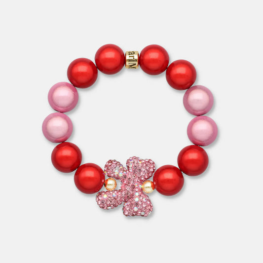 Magic Pearl - Perlenarmband Heartbeat - Crystal Edition
