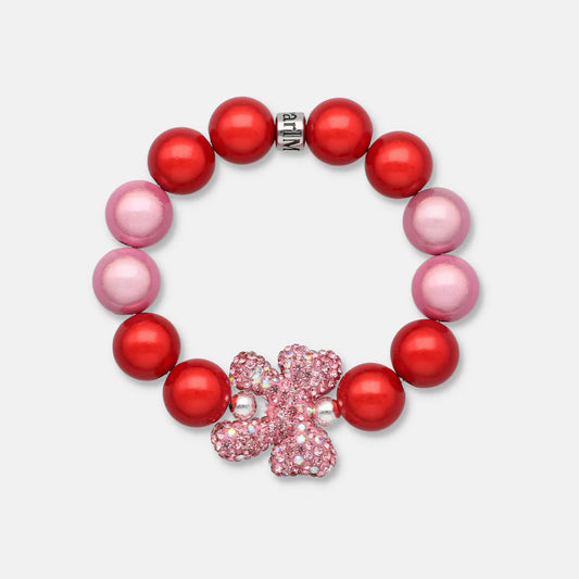 Magic Pearl - Perlenarmband Heartbeat - Crystal Edition