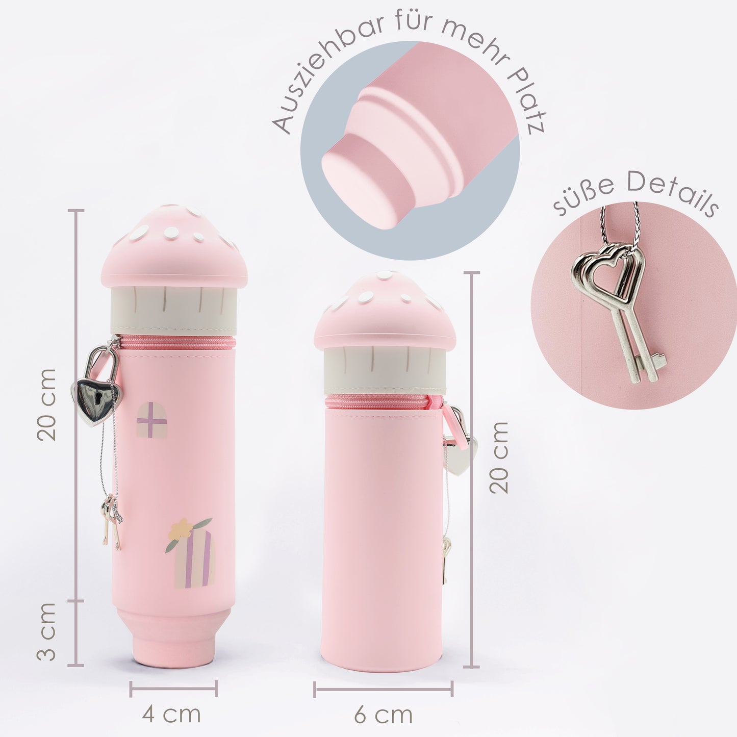 Lulubug Lustiges Mäppchen aus Silikon Haus Hüsli