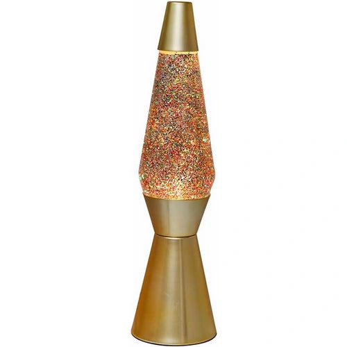 i-Total Lavalampe Glitter Gold