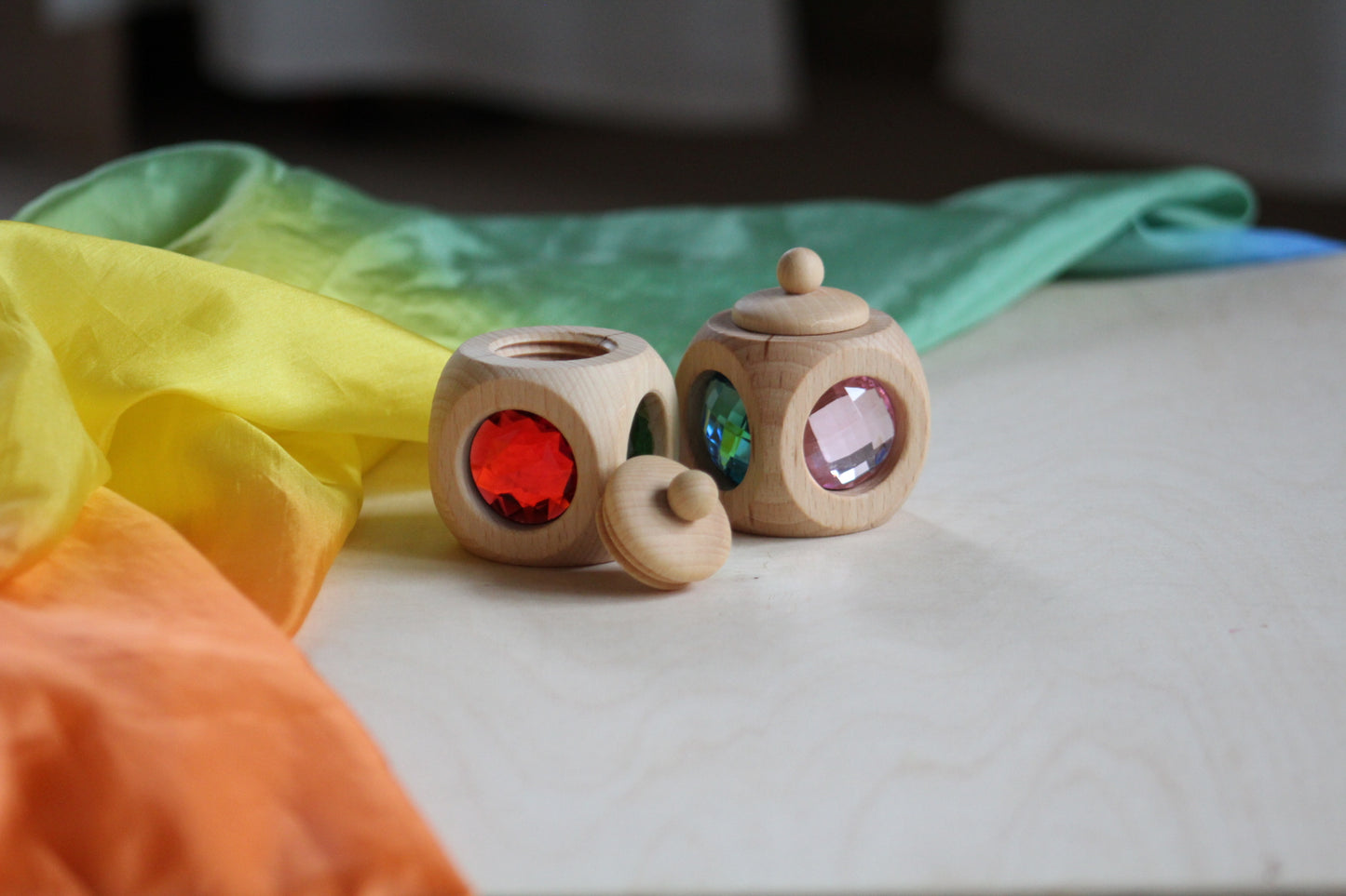 bauspiel Zahndose Pastell