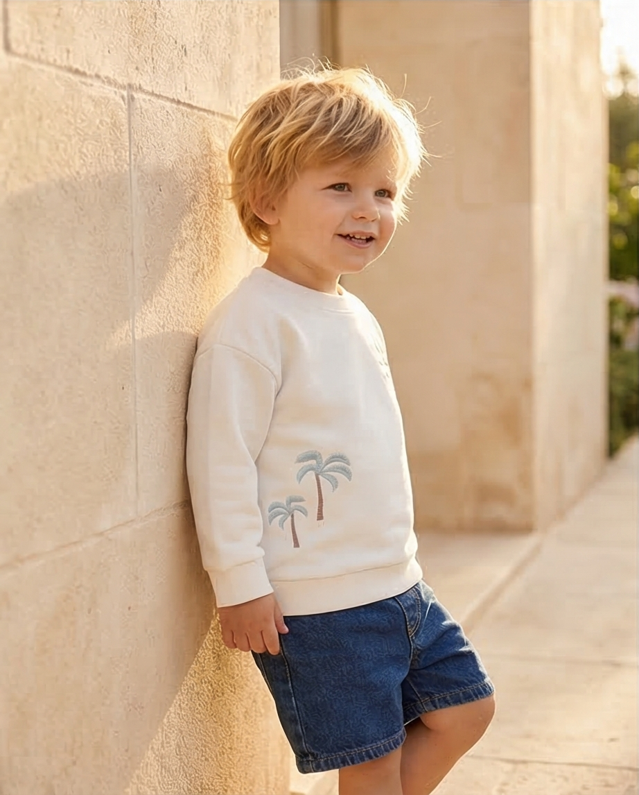 Hust & Claire Sweatshirt Sejer Palms