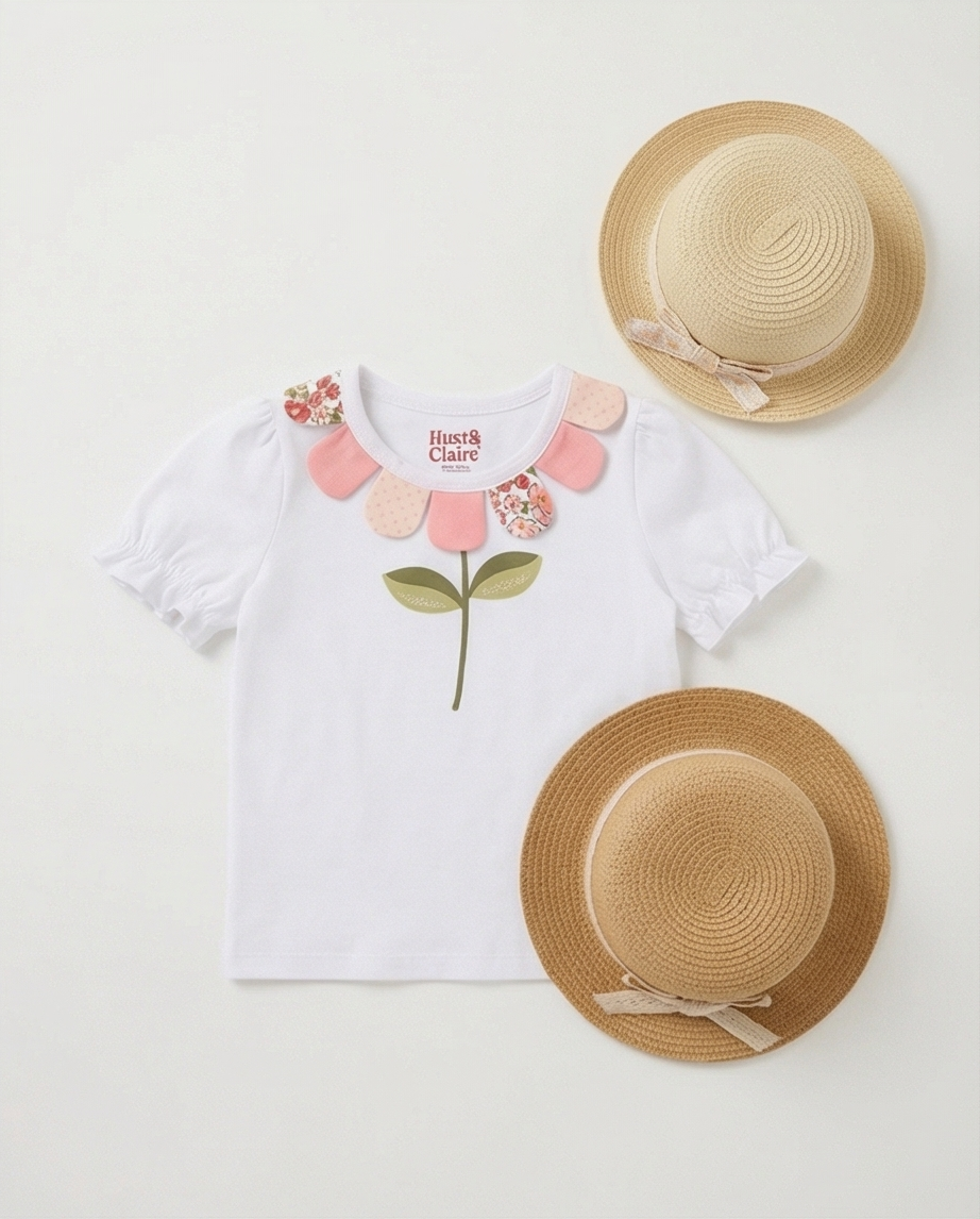 Hust & Claire T-Shirt Alma Petals