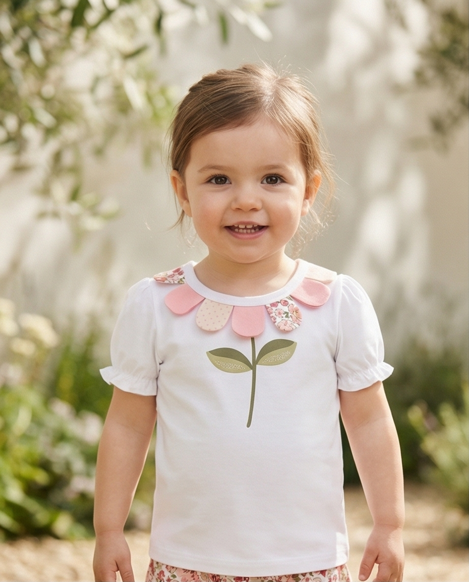 Hust & Claire T-Shirt Alma Petals