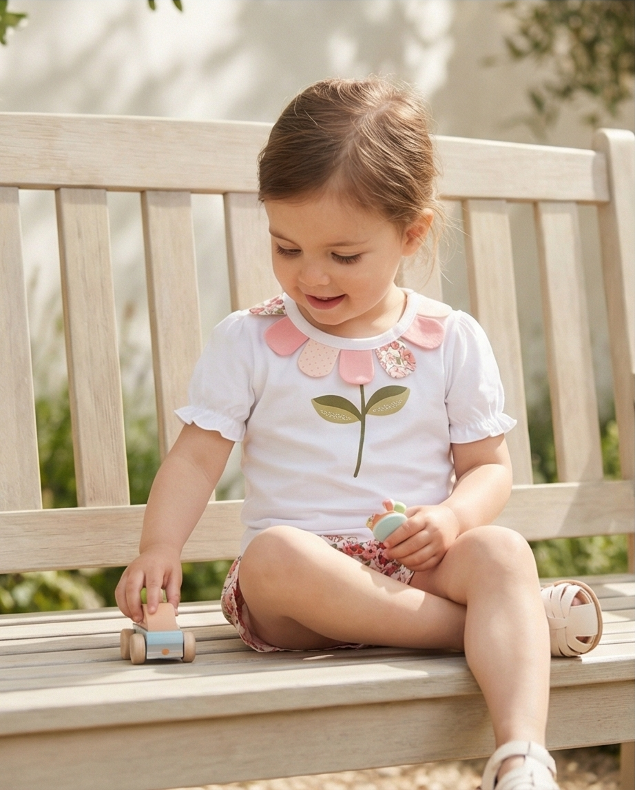 Hust & Claire T-Shirt Alma Petals