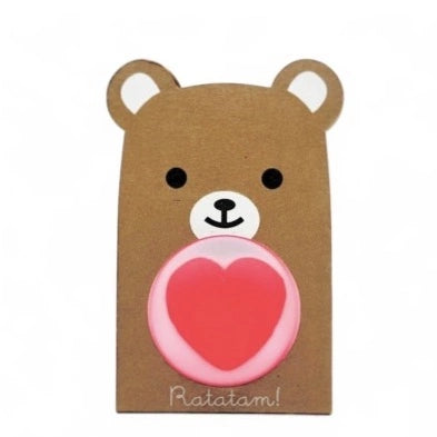 Ratatam! Ball hüpfender Bär - pink