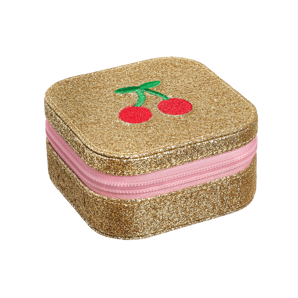 Rockahula Cherry Glitter Schmuckkästchen