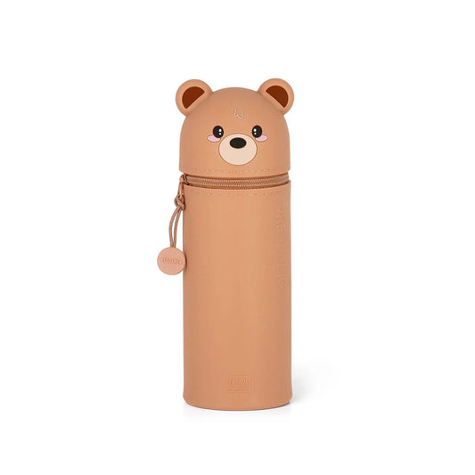 Legami Teddybär "Dream Big" 2-in-1 Silikon Federmäppchen