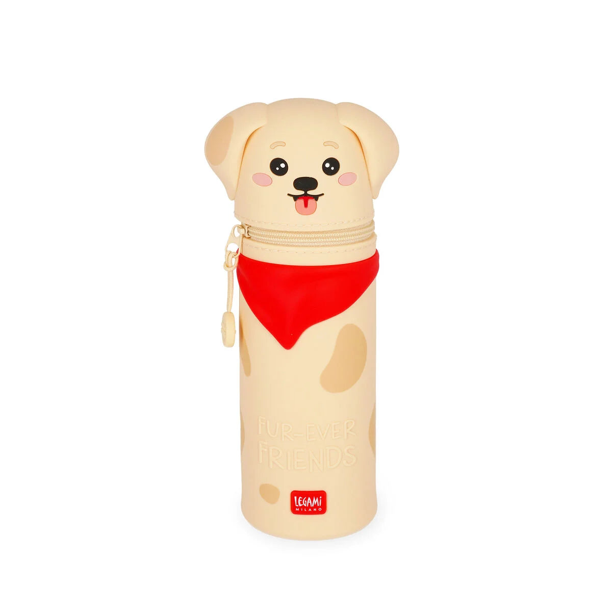 Legami  Kawaii 2-in-1 Silikon Federmäppchen - Fur Ever Friends - Limited Edition