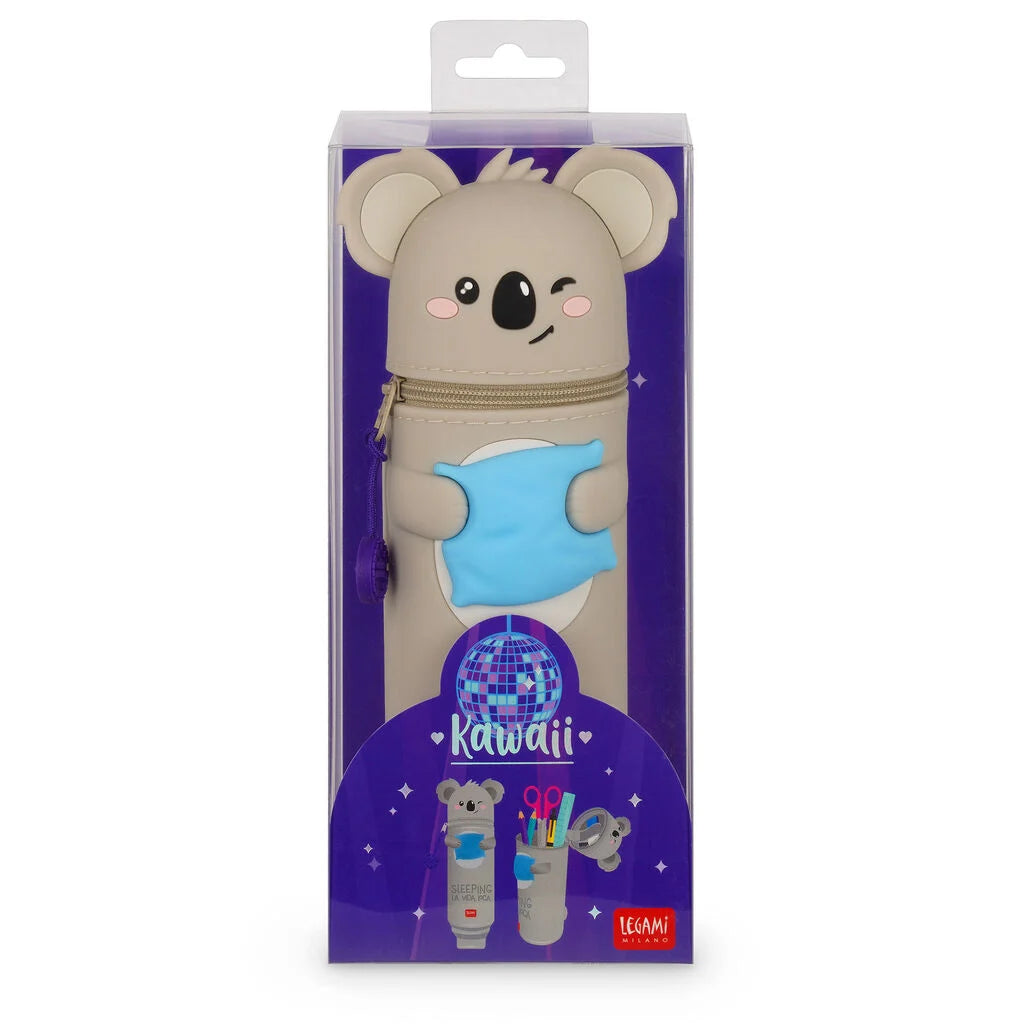 Legami  Kawaii 2-in-1 Silikon Federmäppchen - Koala