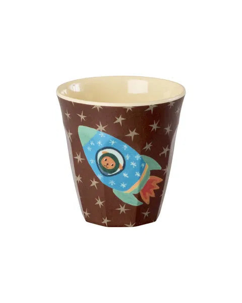 rice Melamin Becher 250ml - Dogs in Space - 6-er Pack
