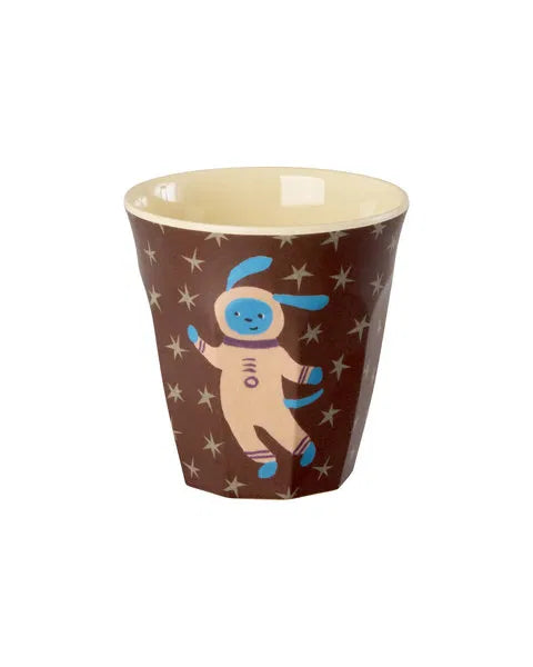 rice Melamin Becher 250ml - Dogs in Space - 6-er Pack