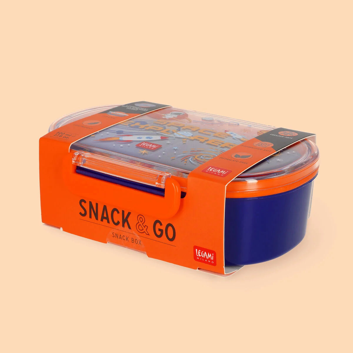 Legami Snack Box - Snack & Go - Space