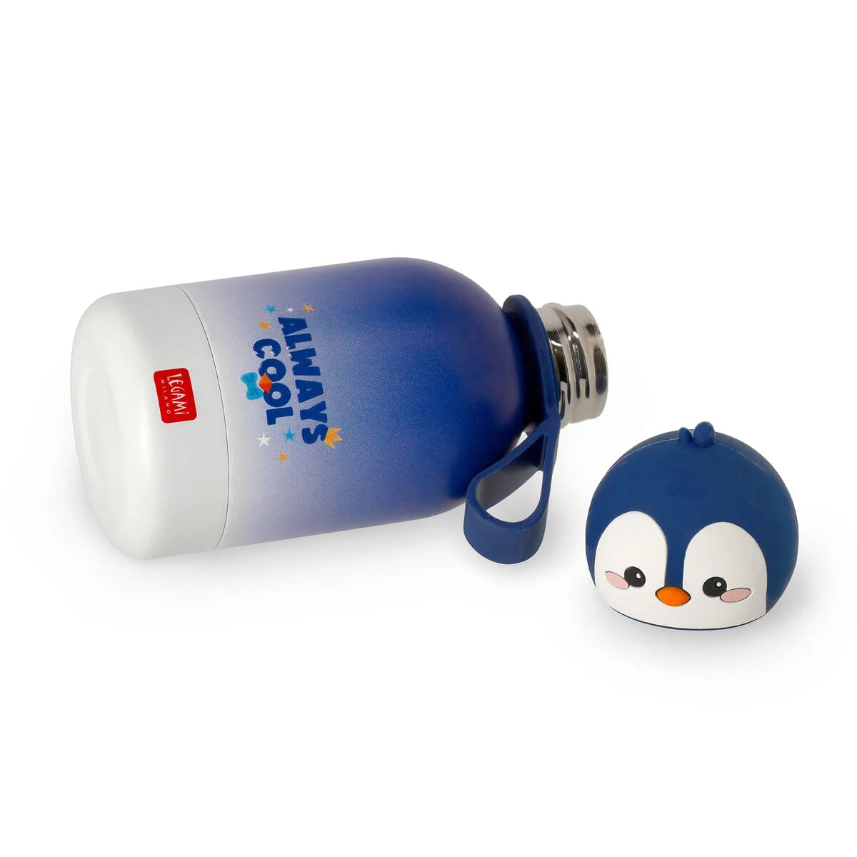 Legami Thermoflasche für Kinder - Pinguin - Hot&Cold BFF