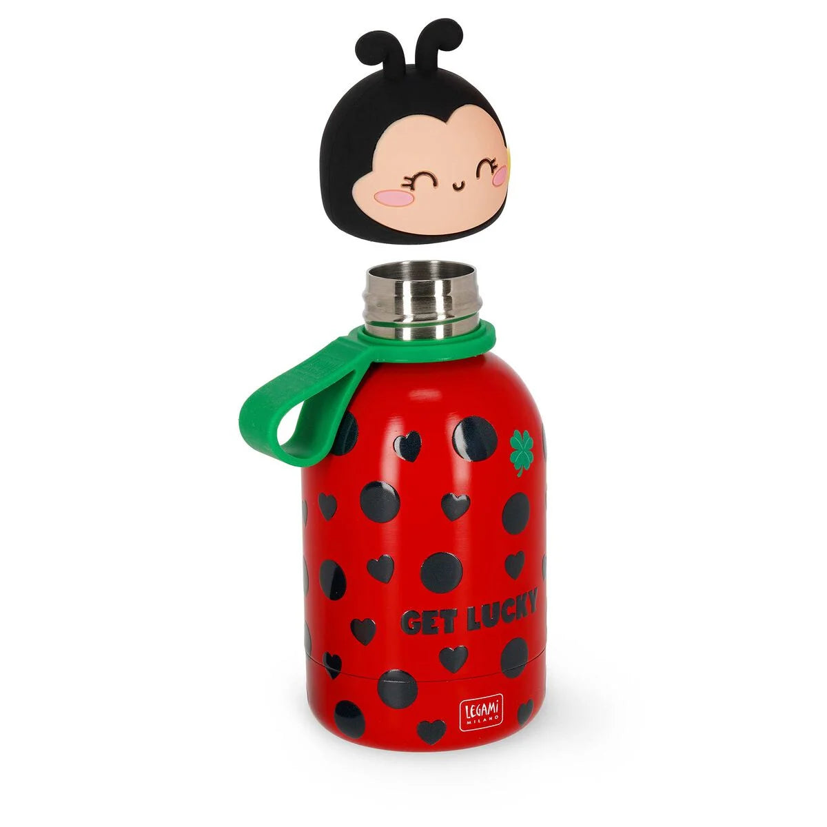 Legami Thermoflasche für Kinder - Ladybug - Hot&Cold BFF