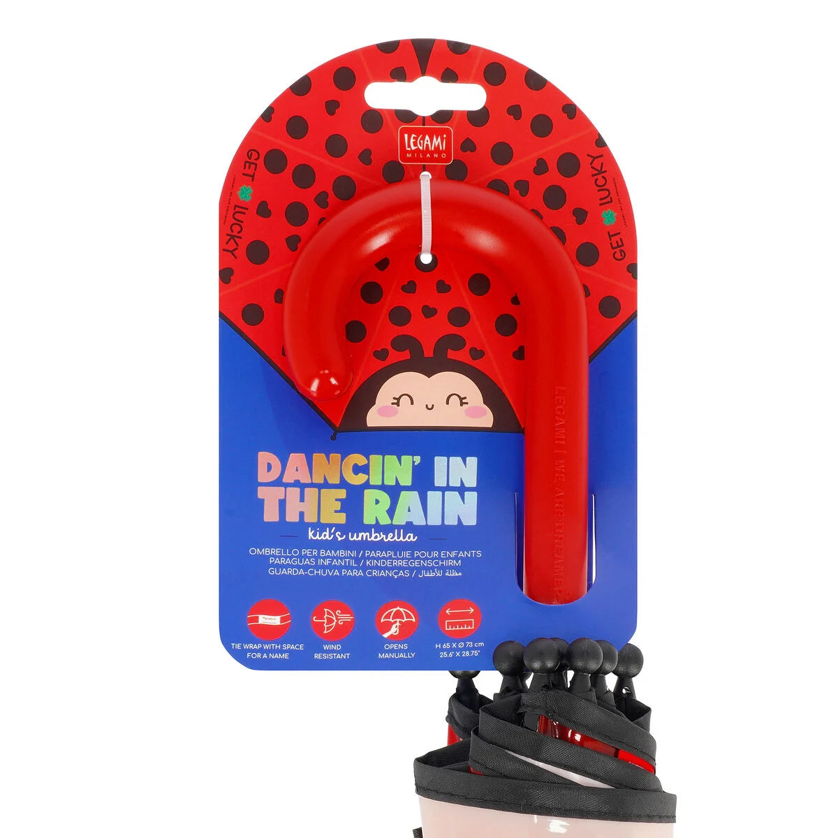 Legami Kinderregenschirm Ladybug - Dancin' in the Rain