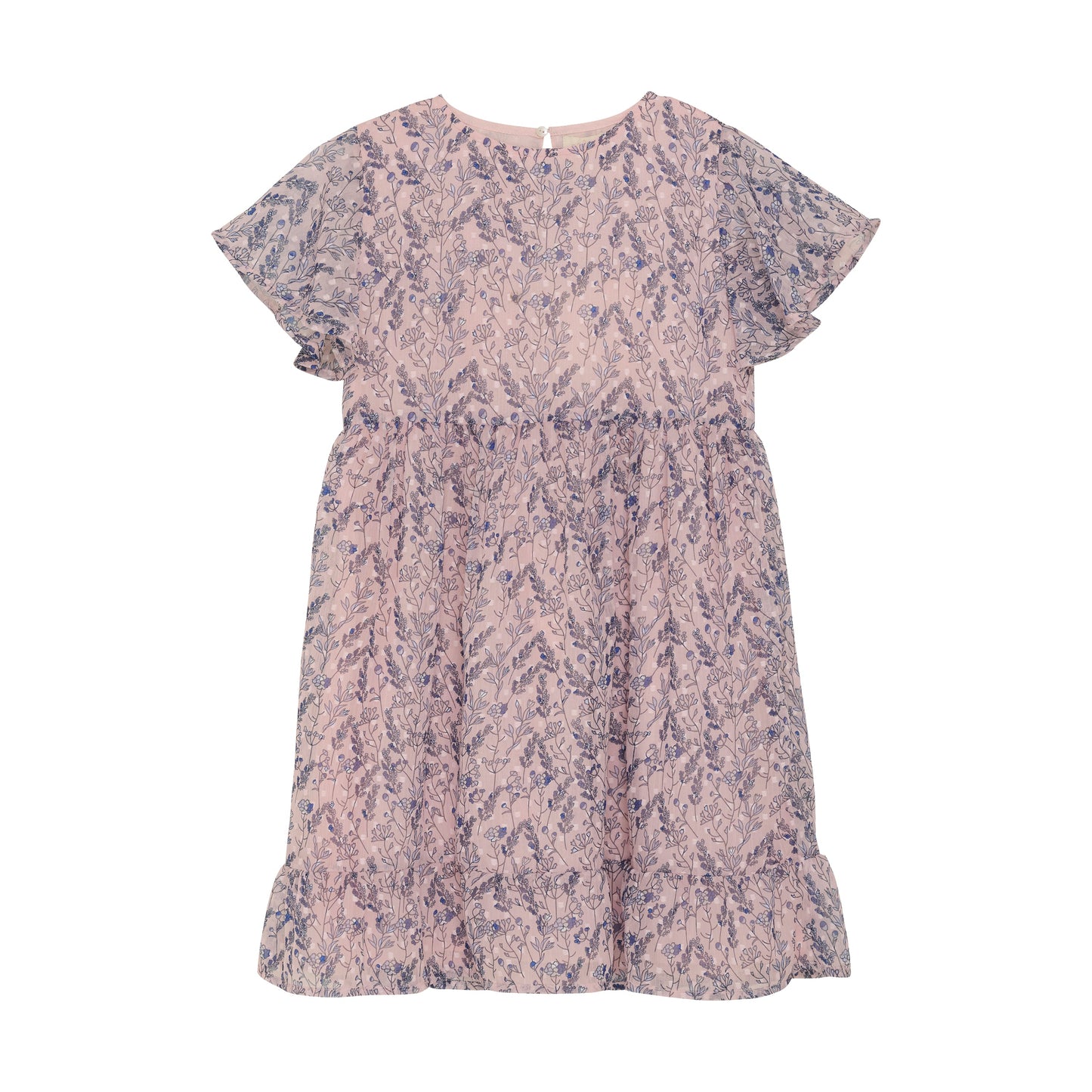 Creamie Kleid Blume gewebt