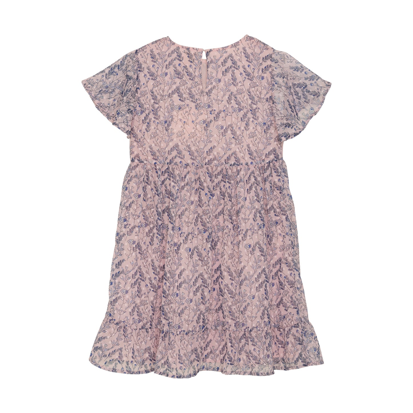 Creamie Kleid Blume gewebt