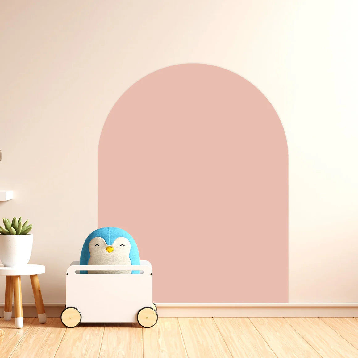 Cleverclixx Magnetic Wall Sticker 95x75cm - soft nude