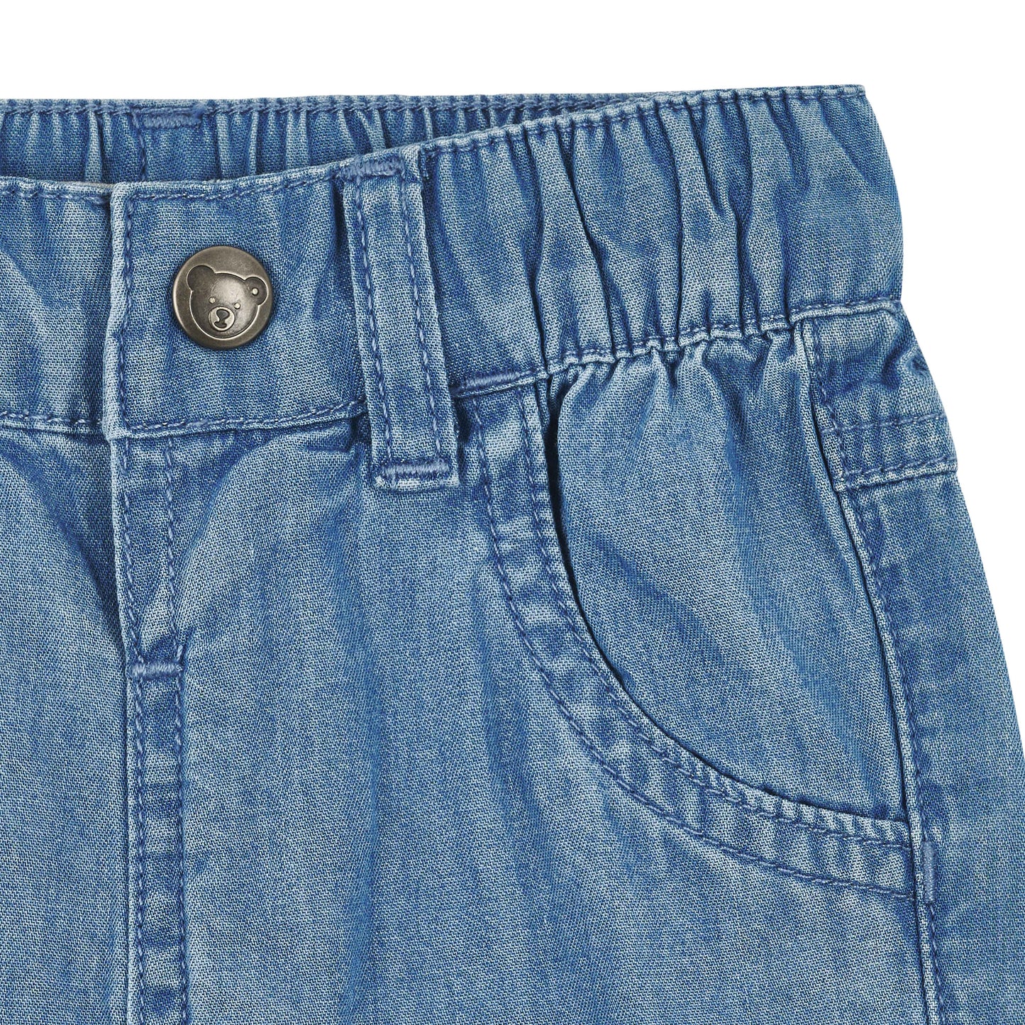 Steiff Hose denim-blau