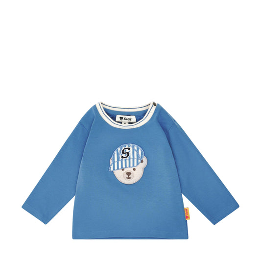 Steiff Langarmshirt Cap gestreift
